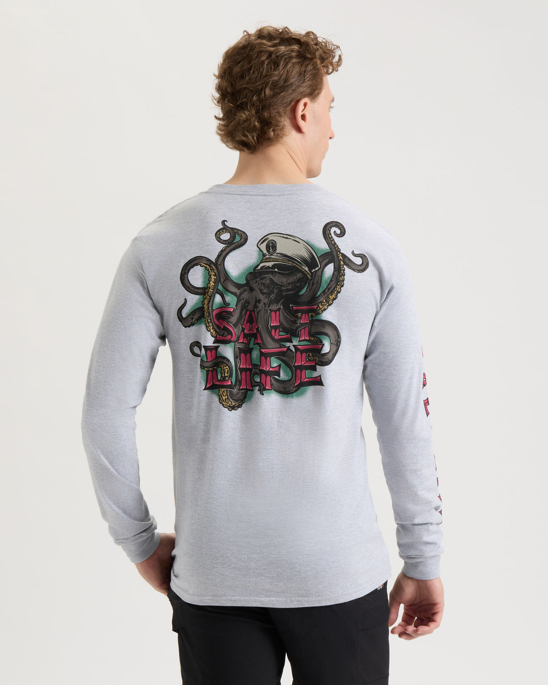 Men's Underwater Alien Long Sleeve Shirt