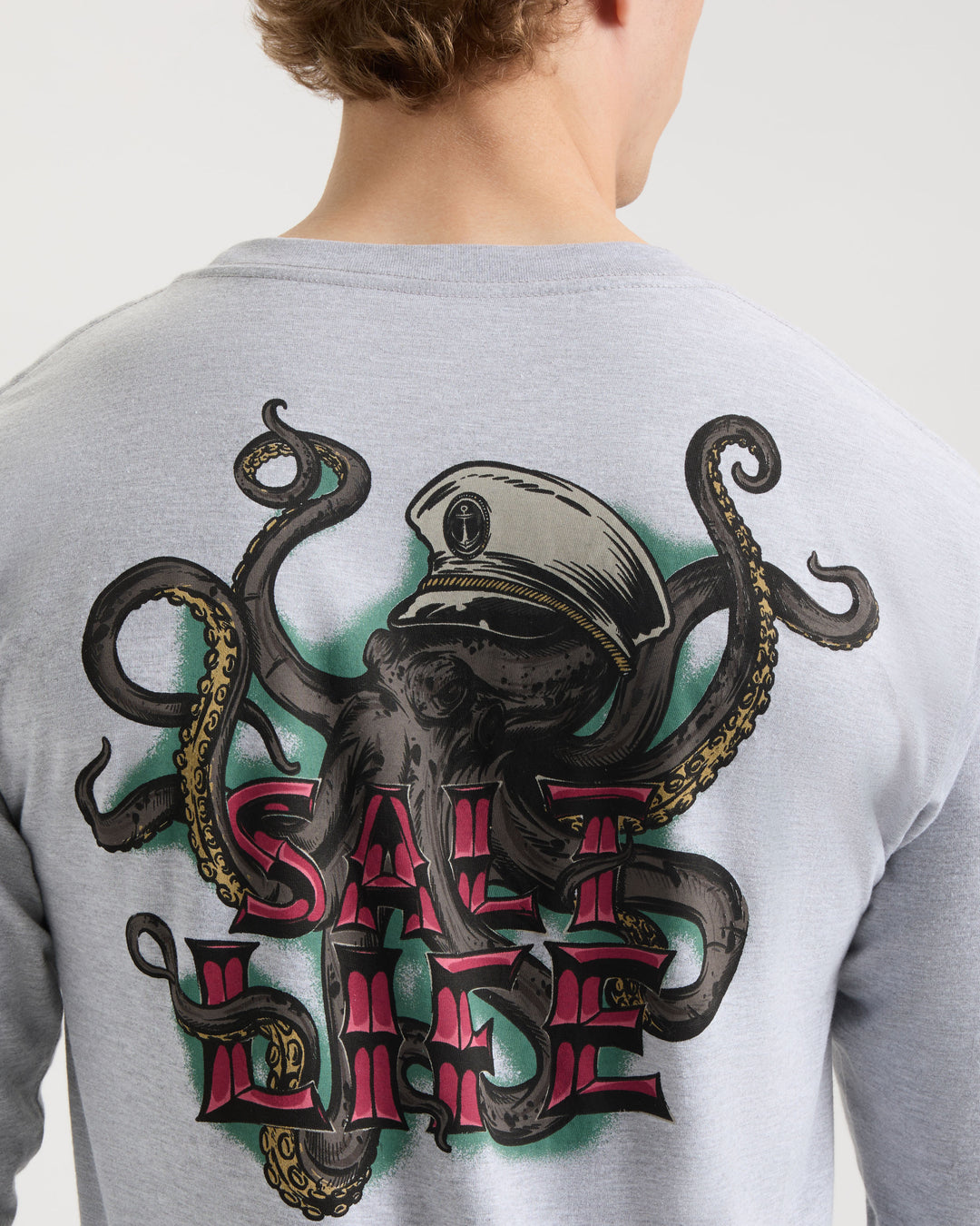 Men's Underwater Alien Long Sleeve Shirt