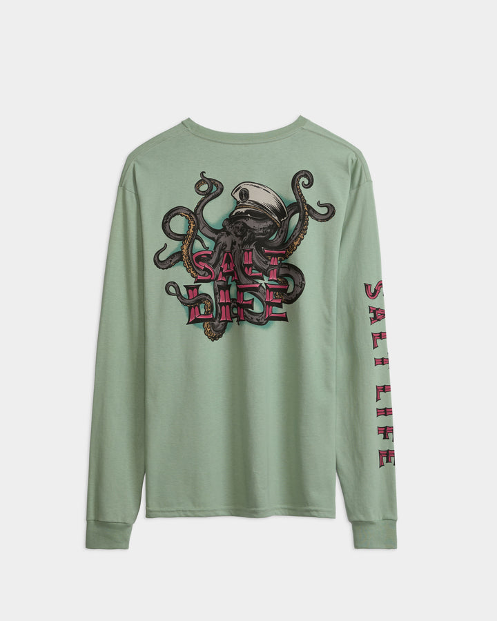 Men's Underwater Alien Long Sleeve Shirt