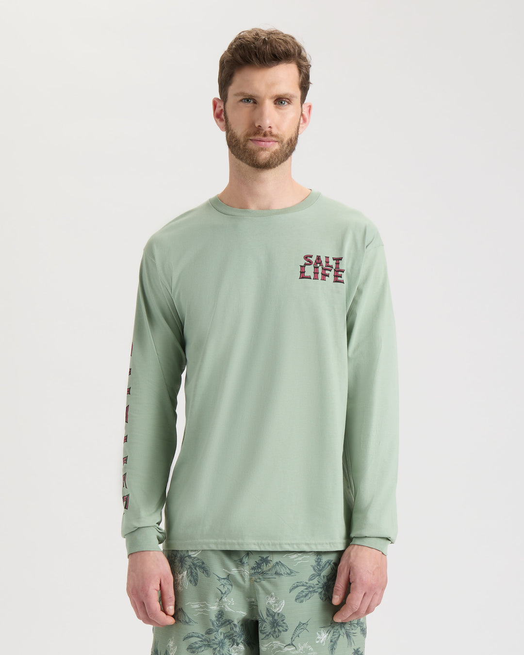 Men's Underwater Alien Long Sleeve Shirt