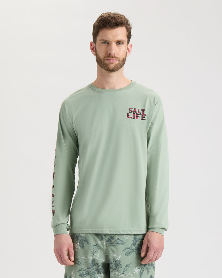 Men's Underwater Alien Long Sleeve Shirt