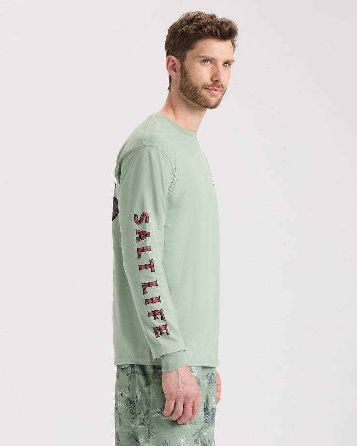 Men's Underwater Alien Long Sleeve Shirt