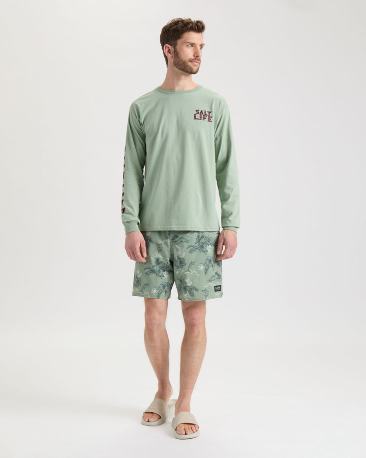 Men's Underwater Alien Long Sleeve Shirt