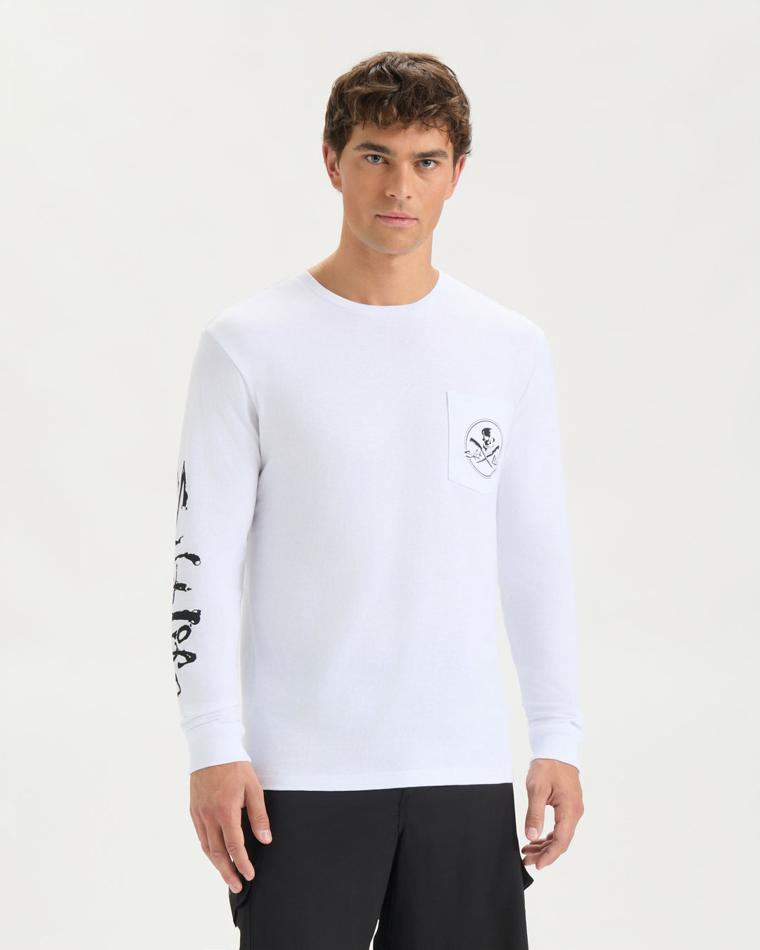 Men’s Skull and Fillet Long Sleeve Shirt