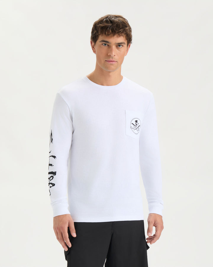 Men’s Skull and Fillet Long Sleeve Shirt