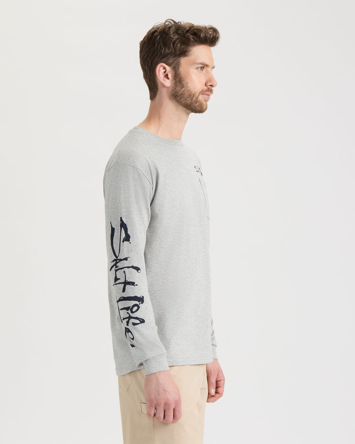 Men's Bushel N' Beers Long Sleeve Shirt