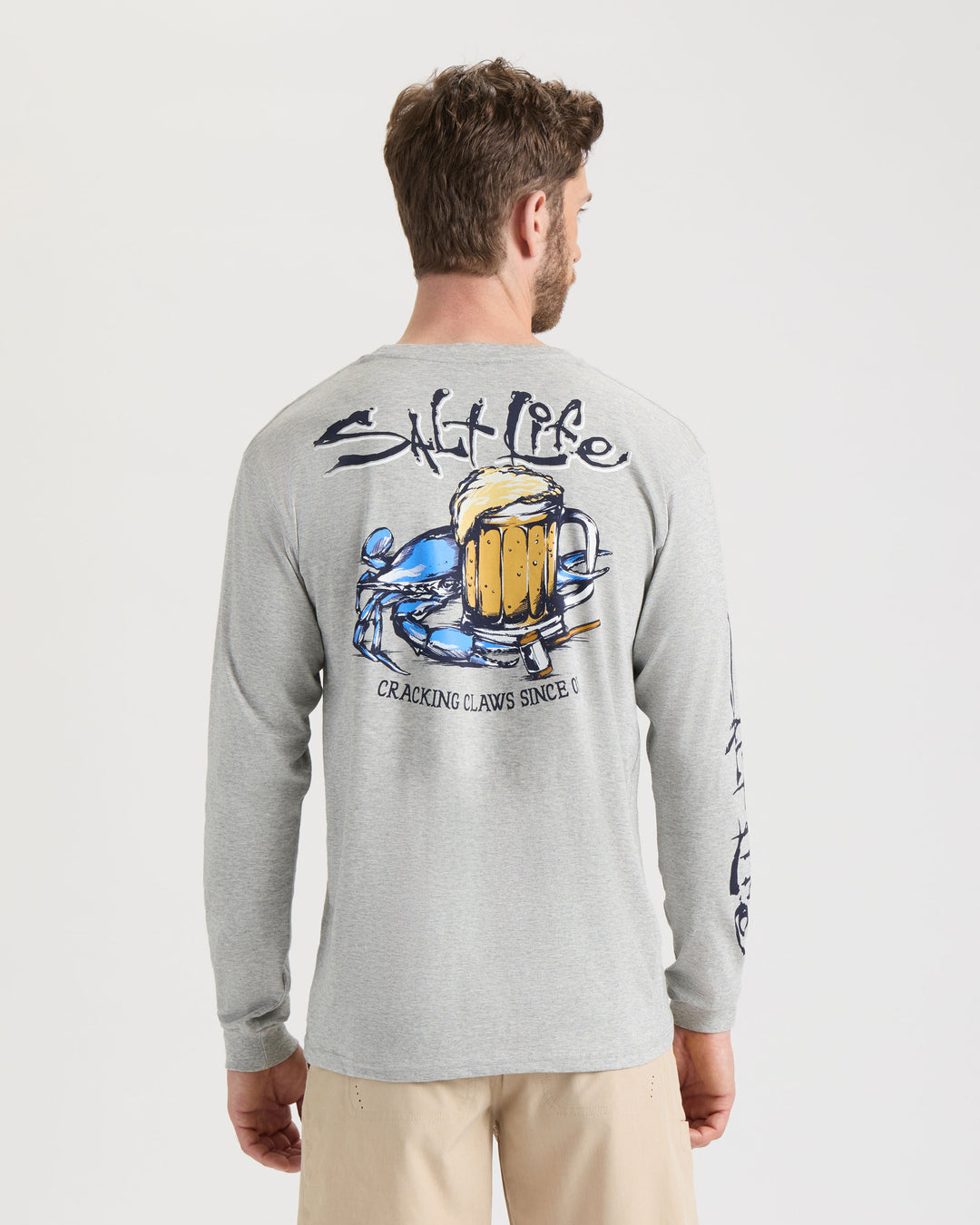 Men's Bushel N' Beers Long Sleeve Shirt