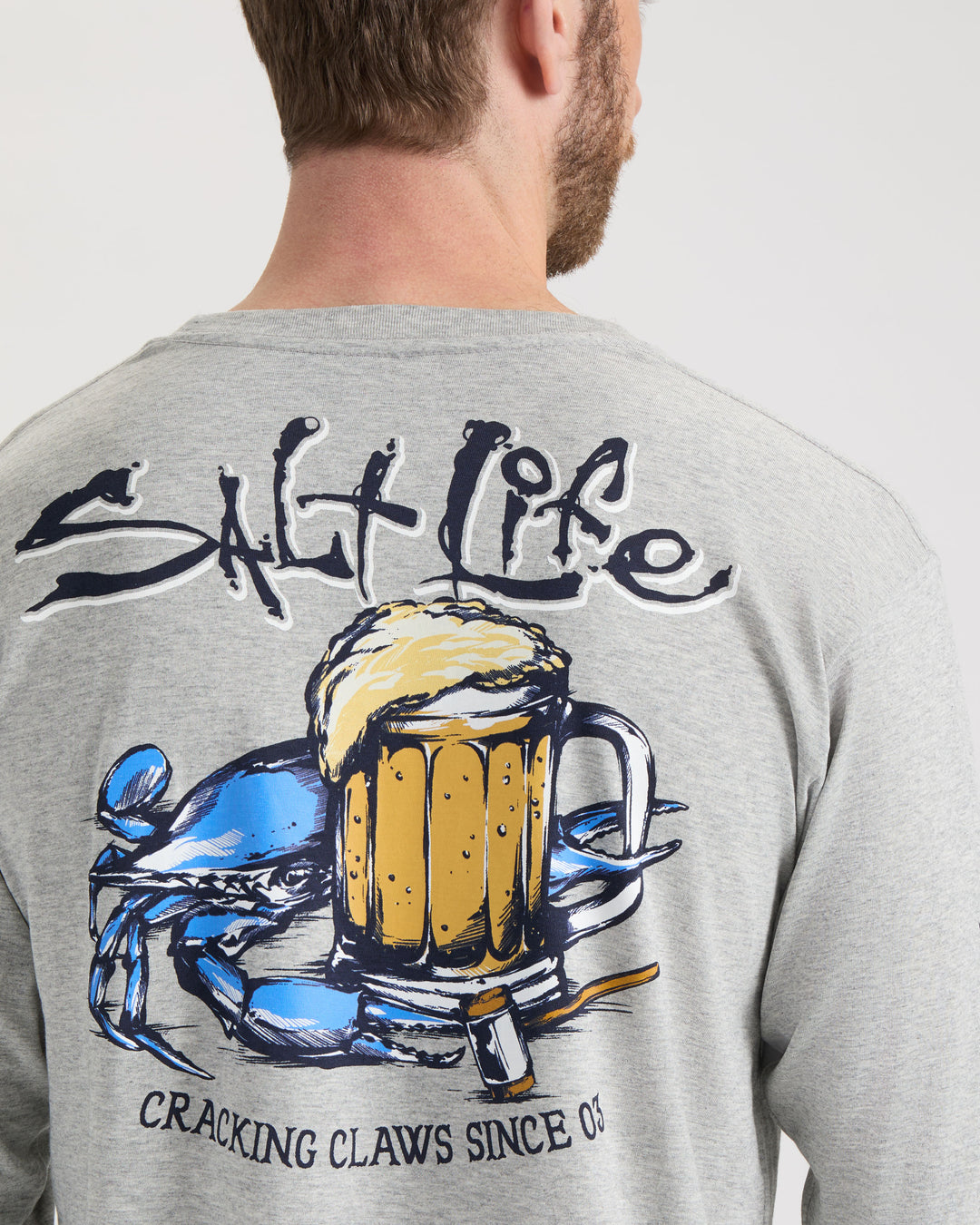 Men's Bushel N' Beers Long Sleeve Shirt
