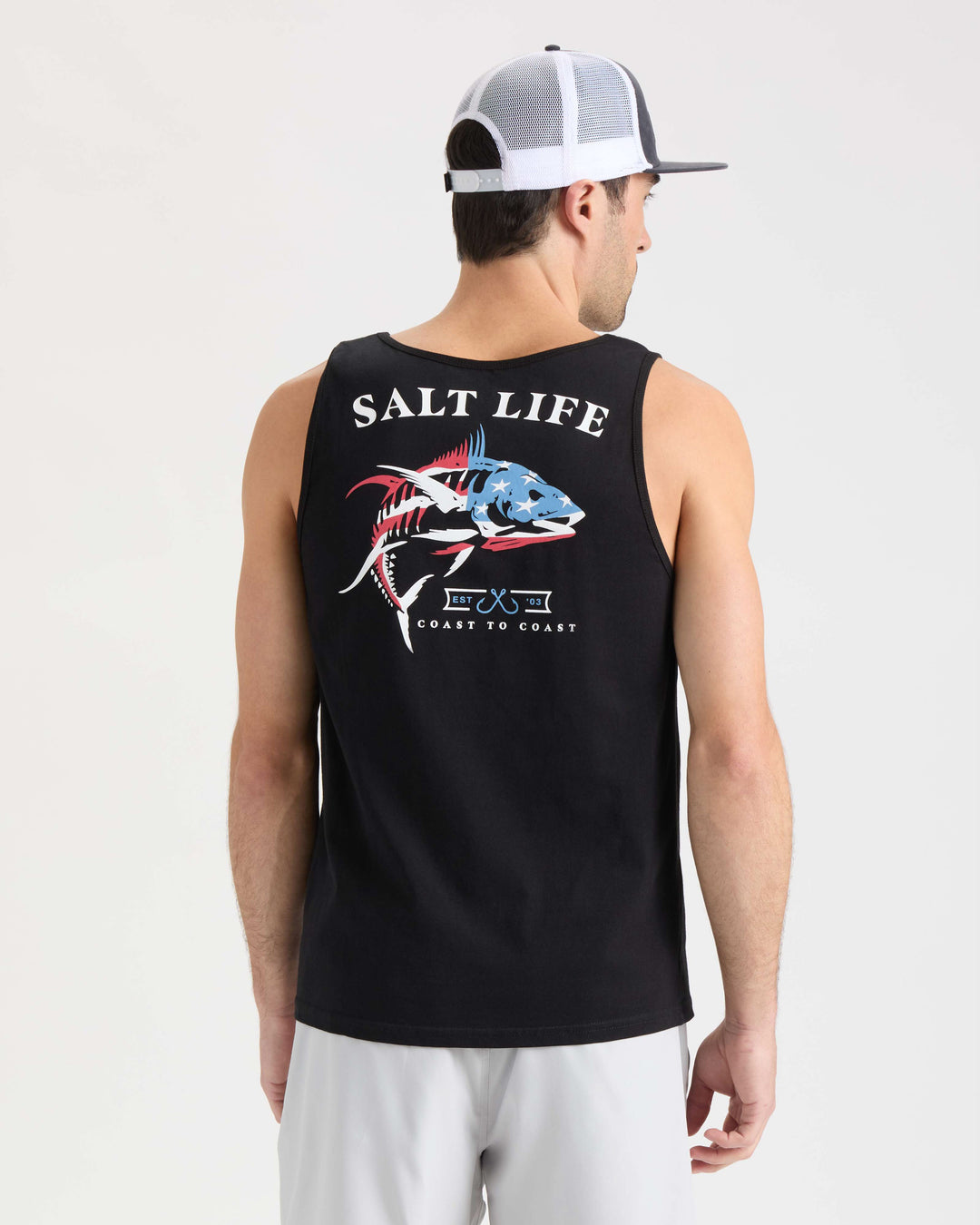 Men's United We Fish Tank Top
