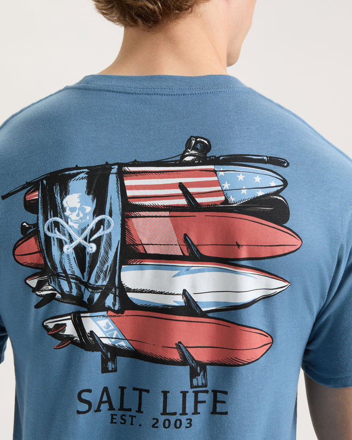 Men's American Quiver Short Sleeve Shirt