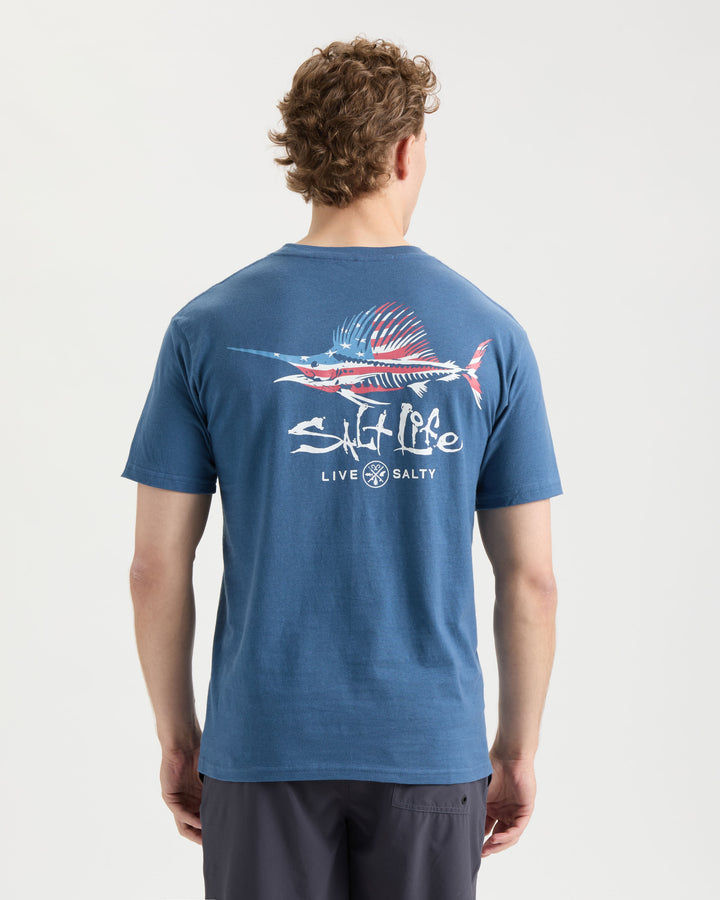 Men's Sailfish N' Bones Short Sleeve Tee