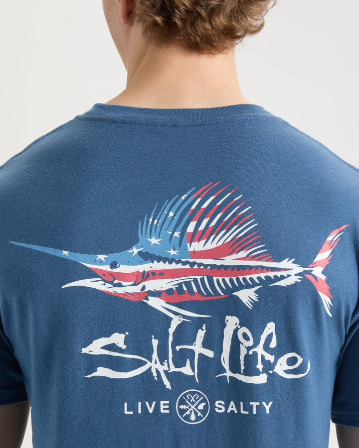 Men's Sailfish N' Bones Short Sleeve Tee