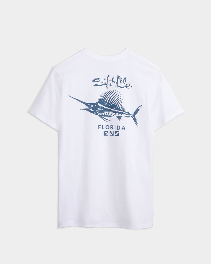 Men's Sailfish N' Bones FLORIDA Short Sleeve Shirt