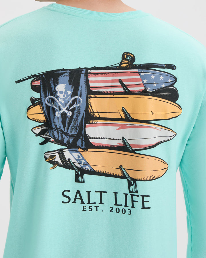 Men's American Quiver Long Sleeve Shirt