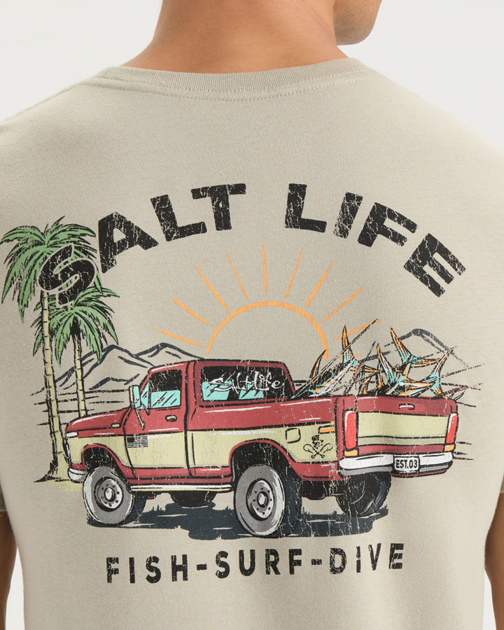 Men’s Trucks and Tail Short Sleeve Tee