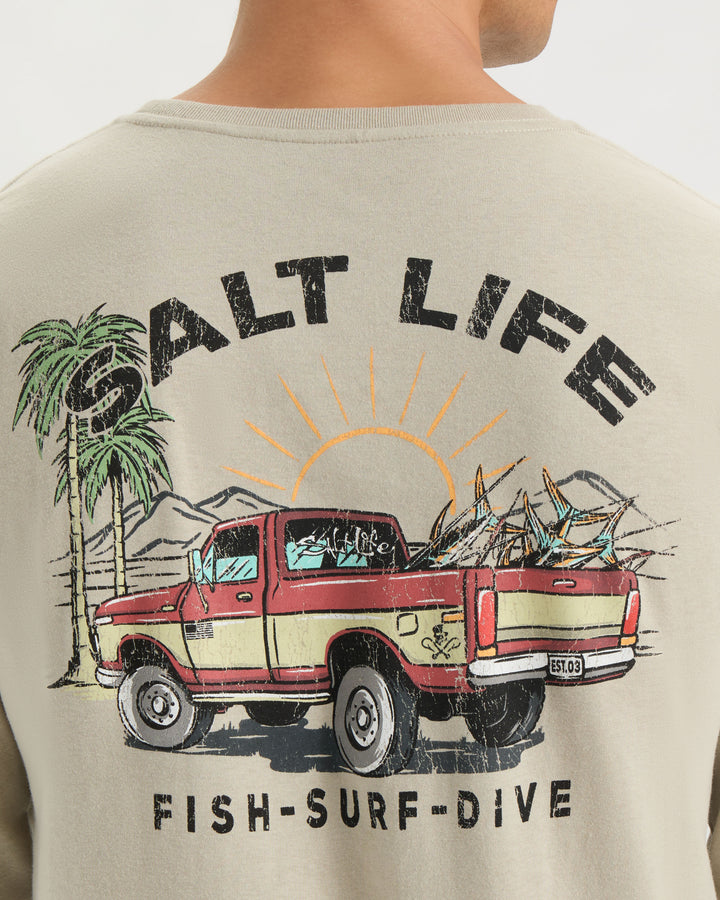Men’s Truck and Tail Long Sleeve Shirt