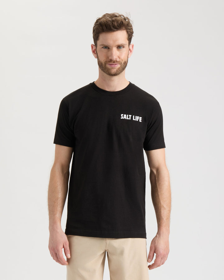 Men's Line Above or Below Short Sleeve Tee