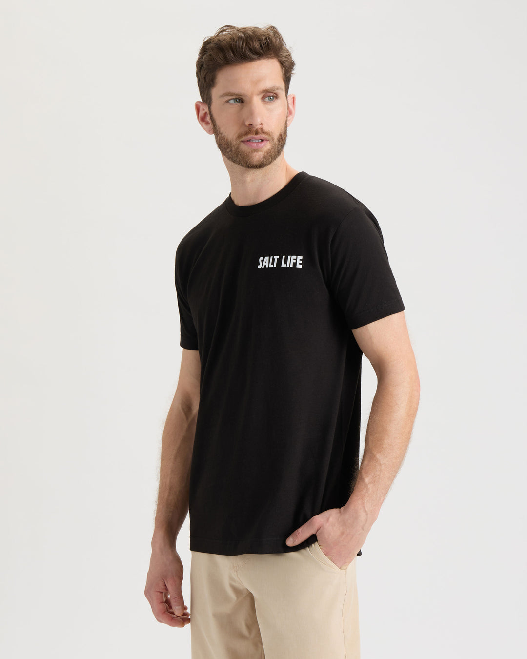 Men's Line Above or Below Short Sleeve Tee