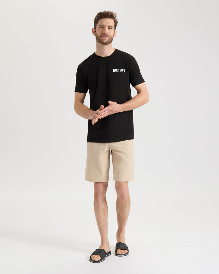 Men's Line Above or Below Short Sleeve Tee