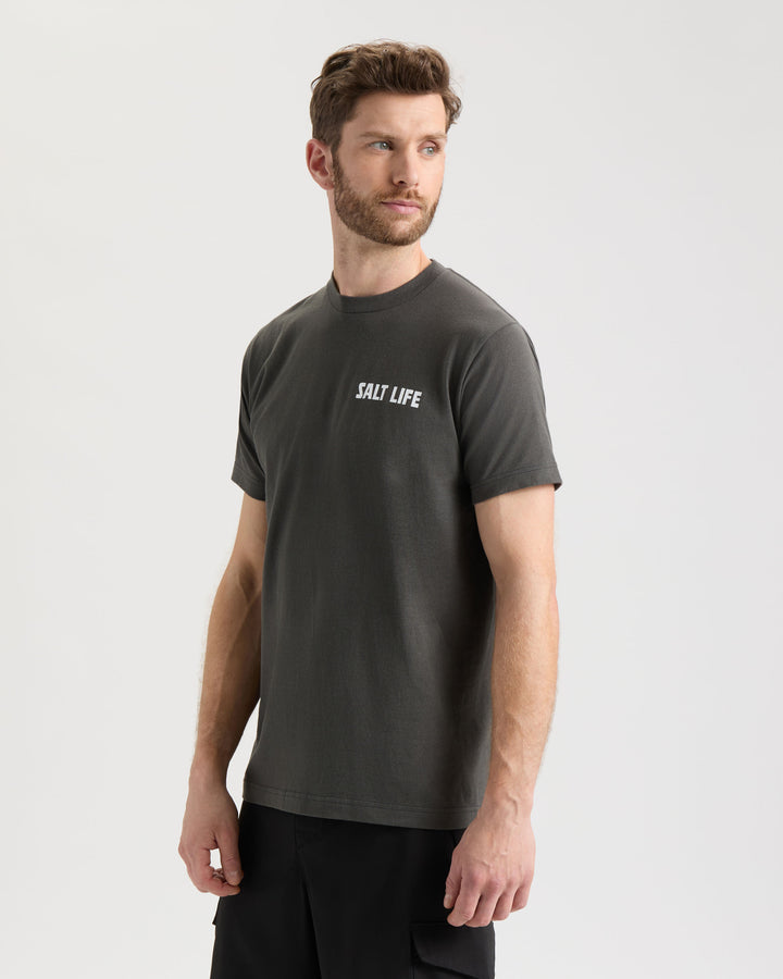 Men's Line Above or Below Short Sleeve Tee