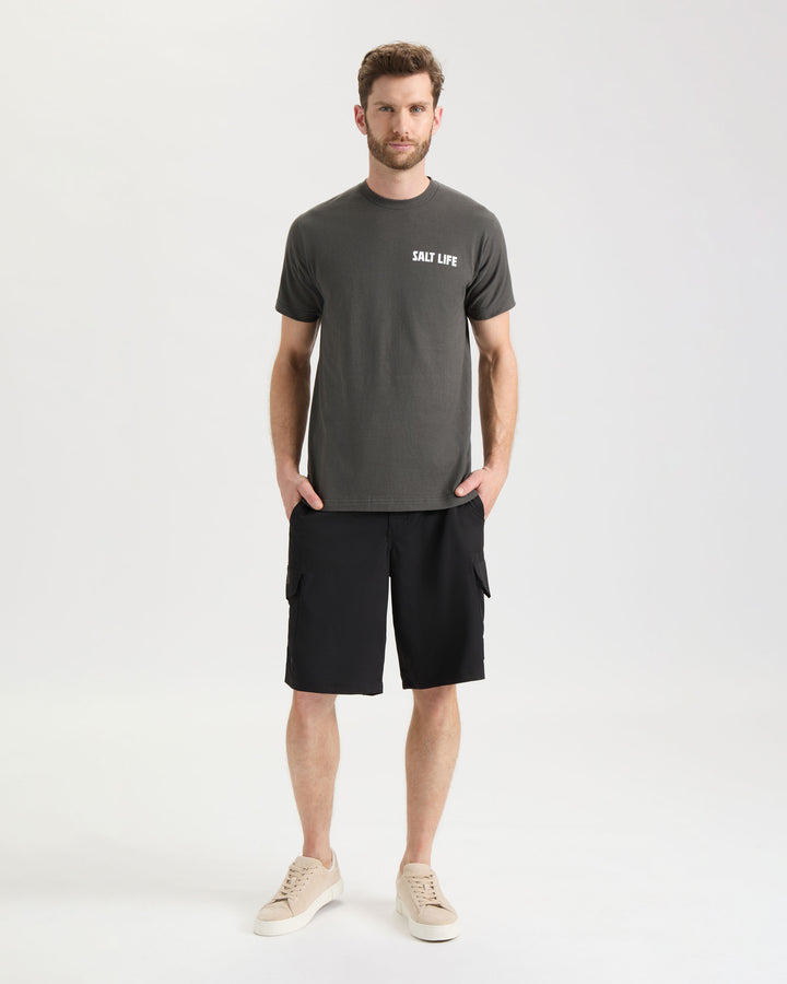 Men's Line Above or Below Short Sleeve Tee