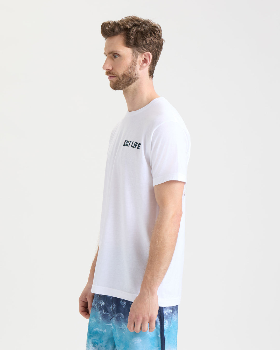 Men's Line Above or Below Short Sleeve Tee