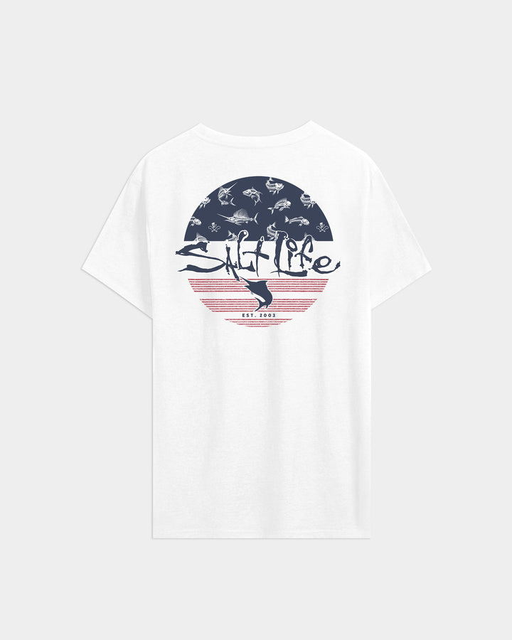 Men’s Salty Honor Bones 2.0 Short Sleeve Tee