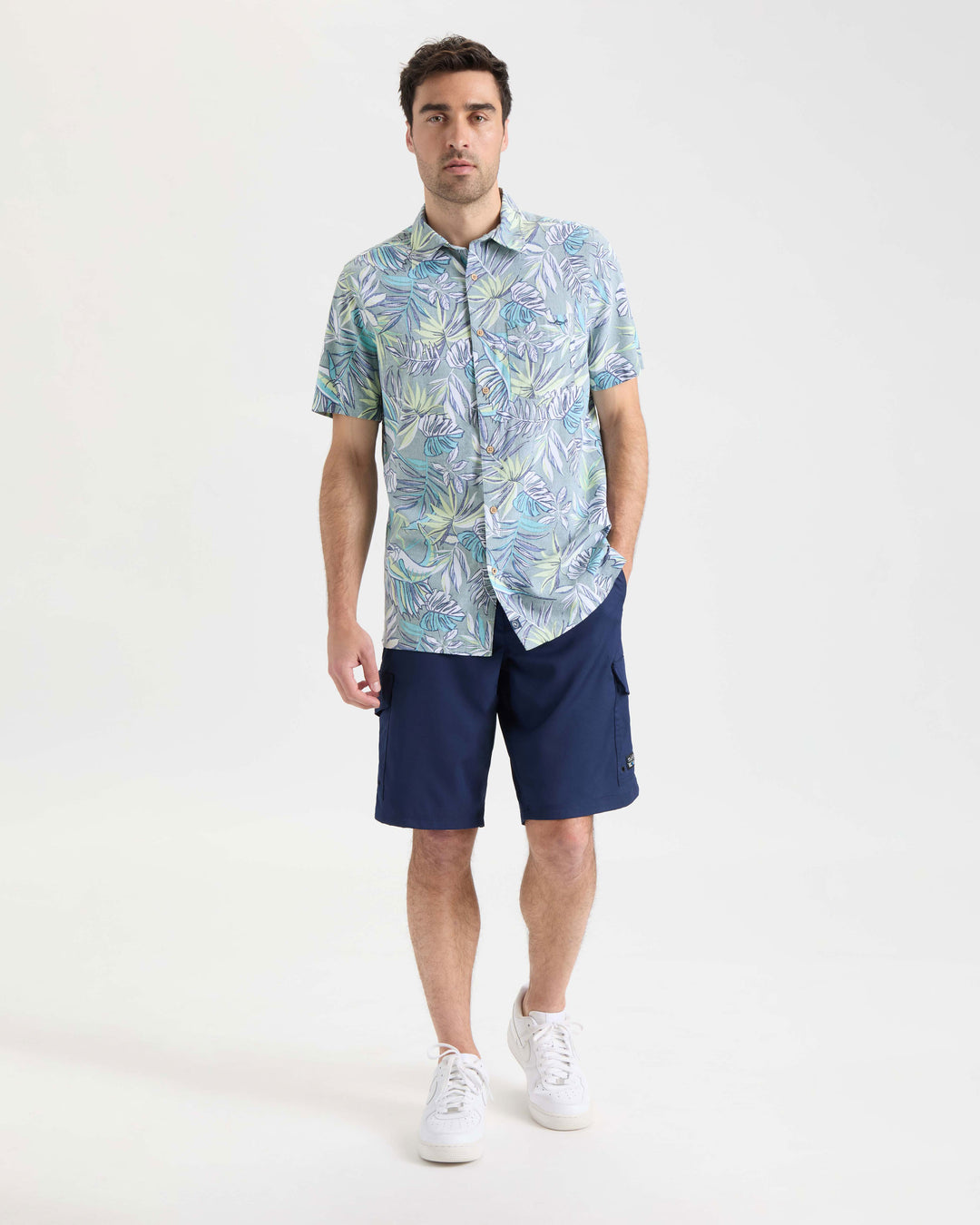 Men's Lush Canopy Woven Short Sleeve Shirt