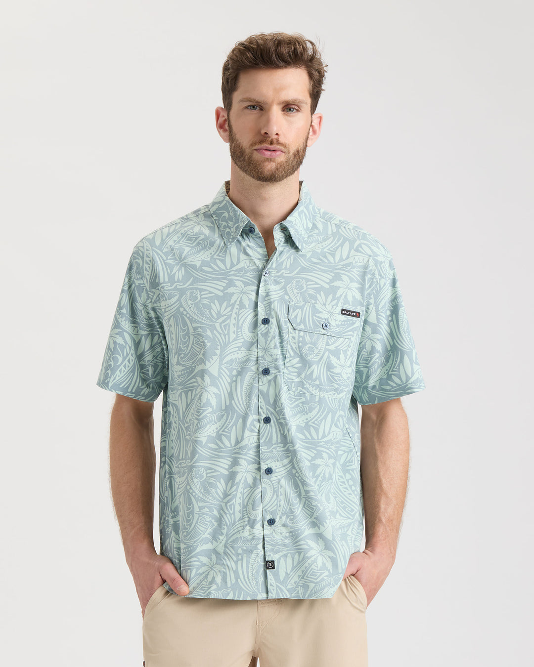 Men's Mahi Tribe Short Sleeve Performance Shirt