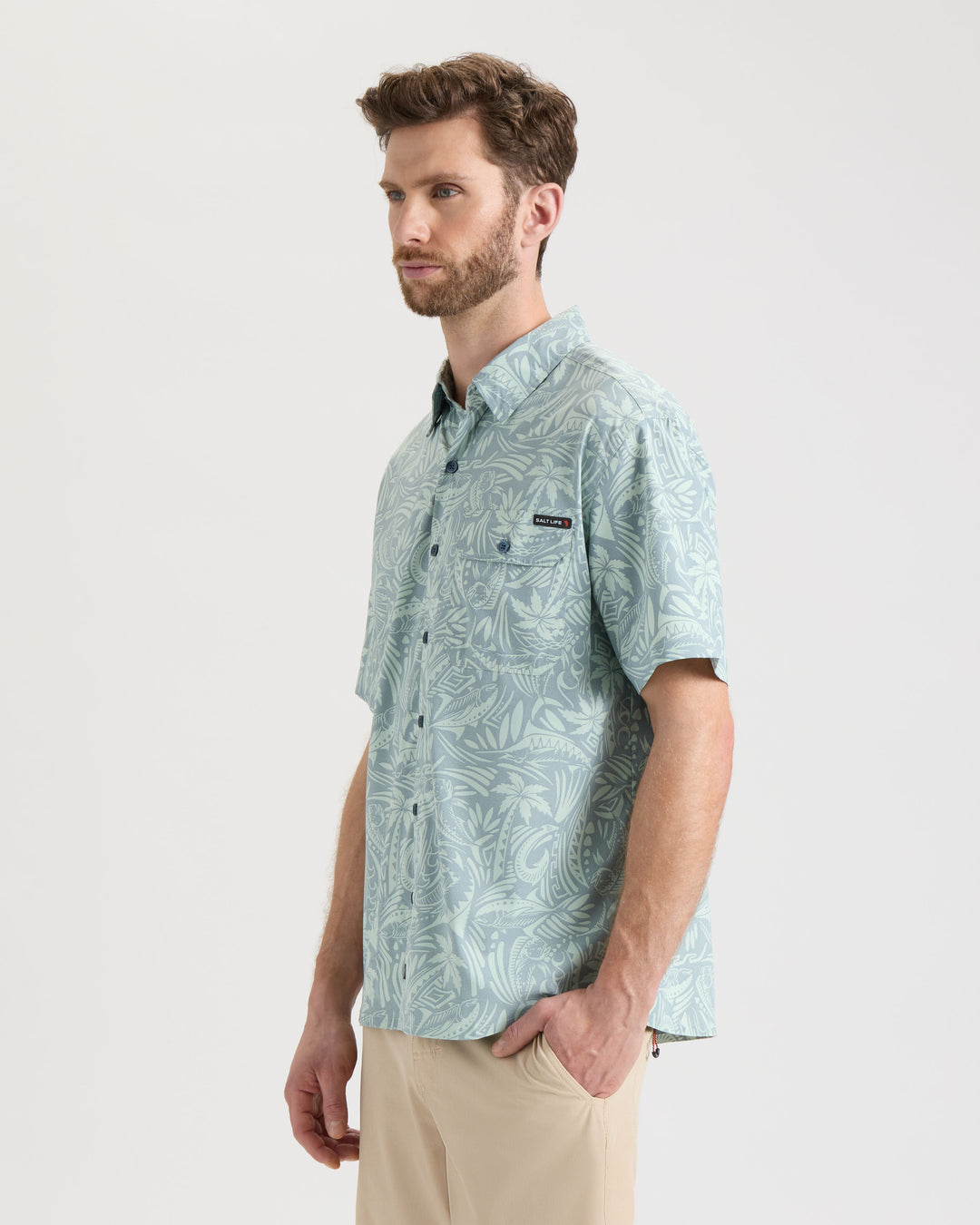 Men's Mahi Tribe Short Sleeve Performance Shirt