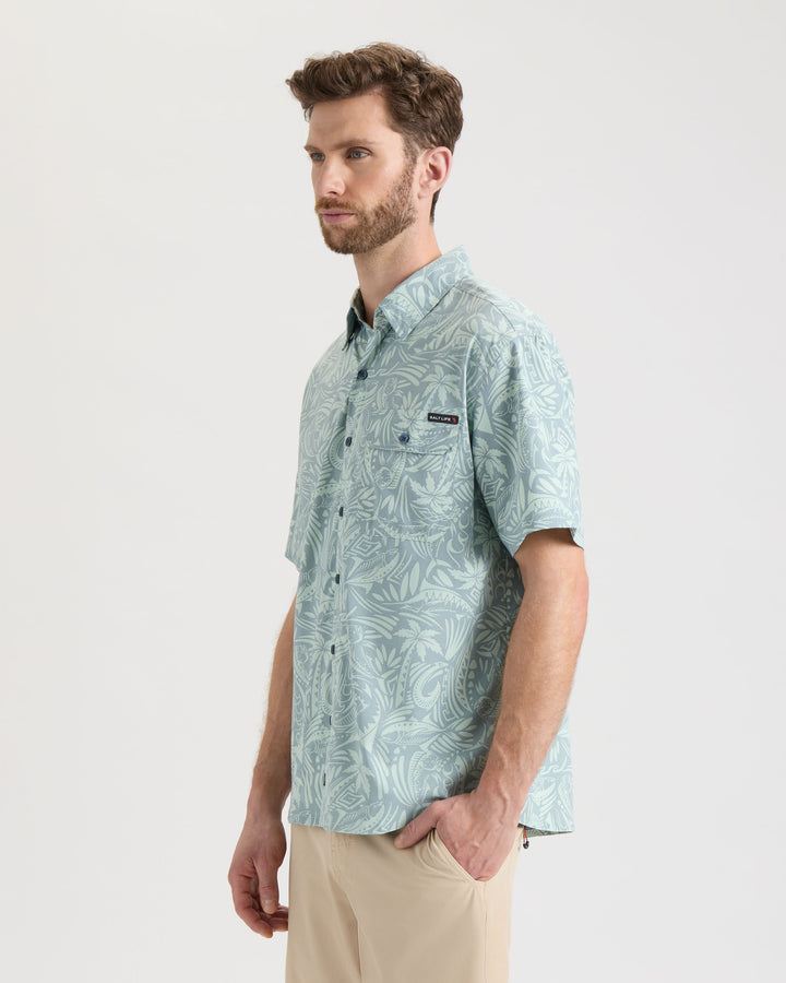 Men's Mahi Tribe Short Sleeve Performance Shirt