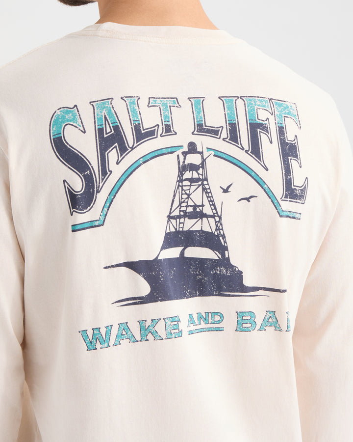 Men’s Wake and Bait Boating Long Sleeve Shirt