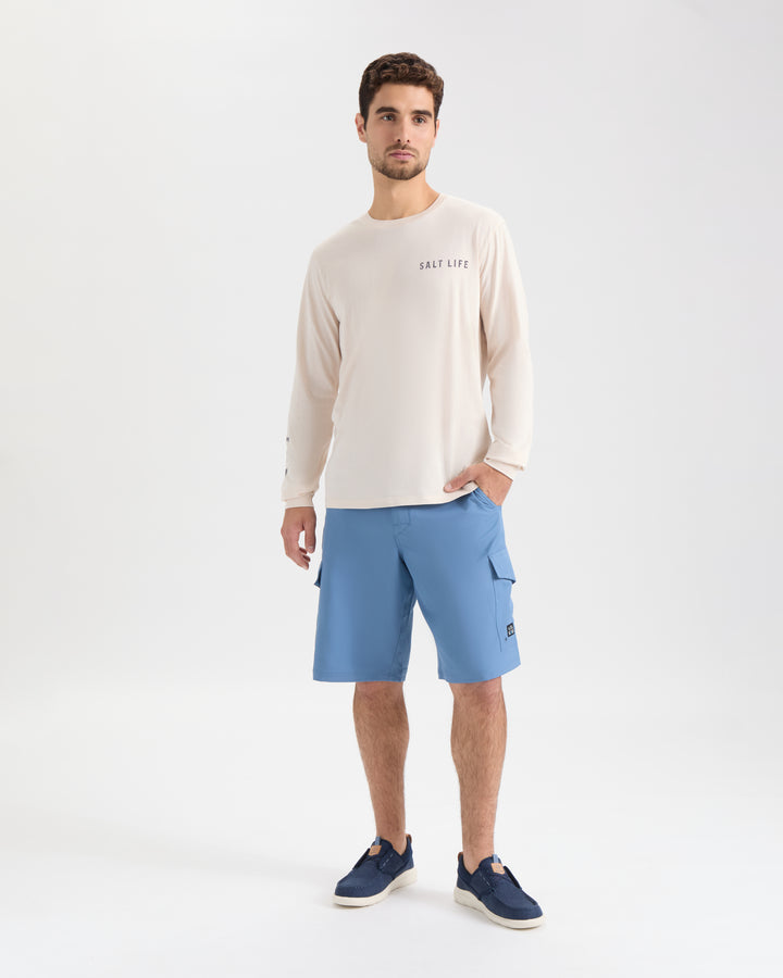 Men’s Wake and Bait Boating Long Sleeve Shirt
