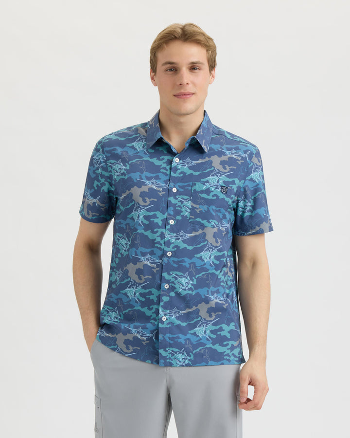 Men’s Frigate Stealth SLX Performance Woven Shirt