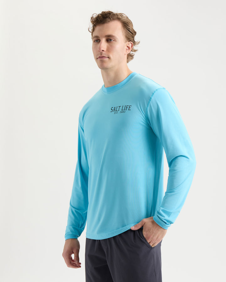 Men's American Quiver Long Sleeve SLX Performance Shirt