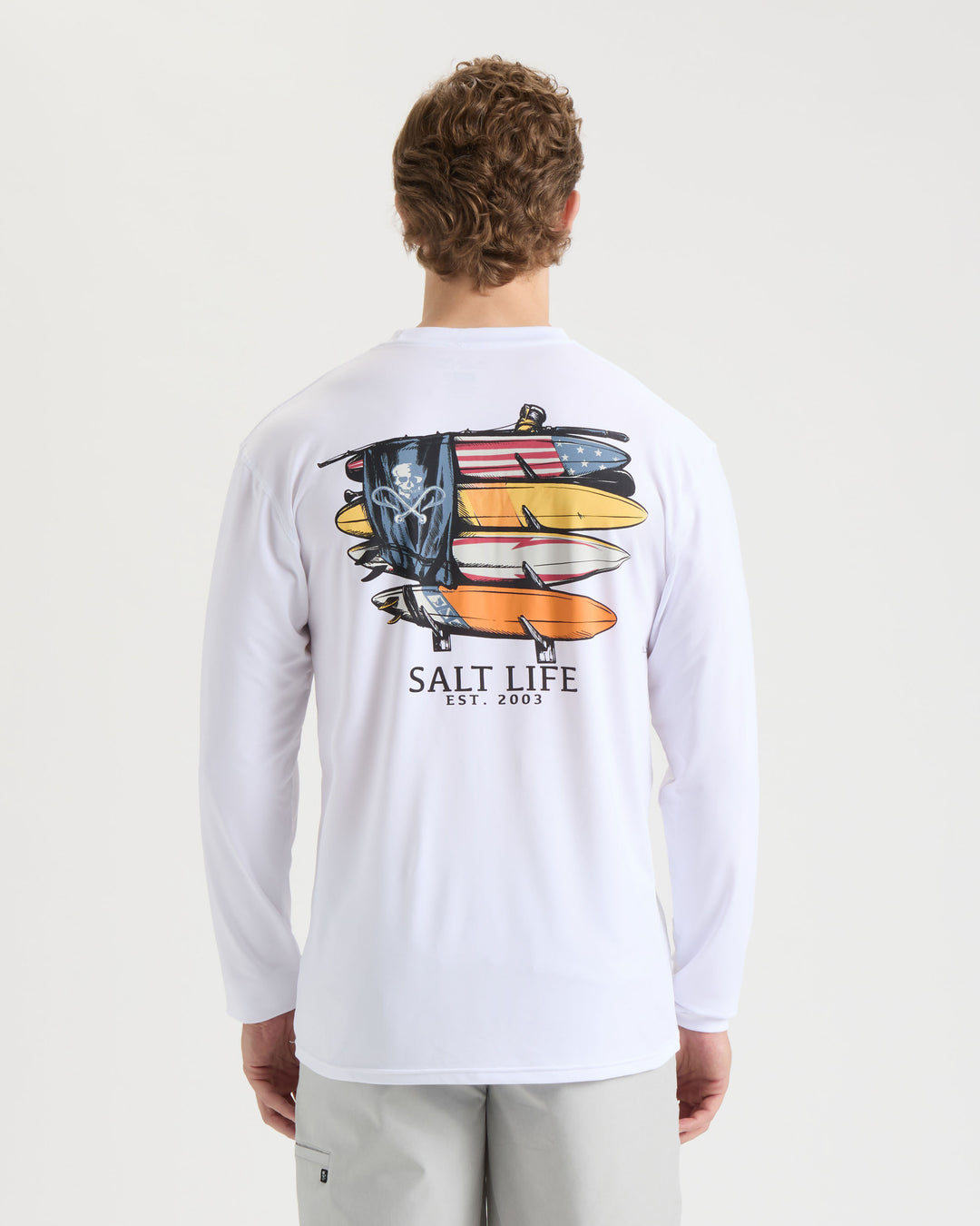 Men's American Quiver SLX Performance Long Sleeve Shirt
