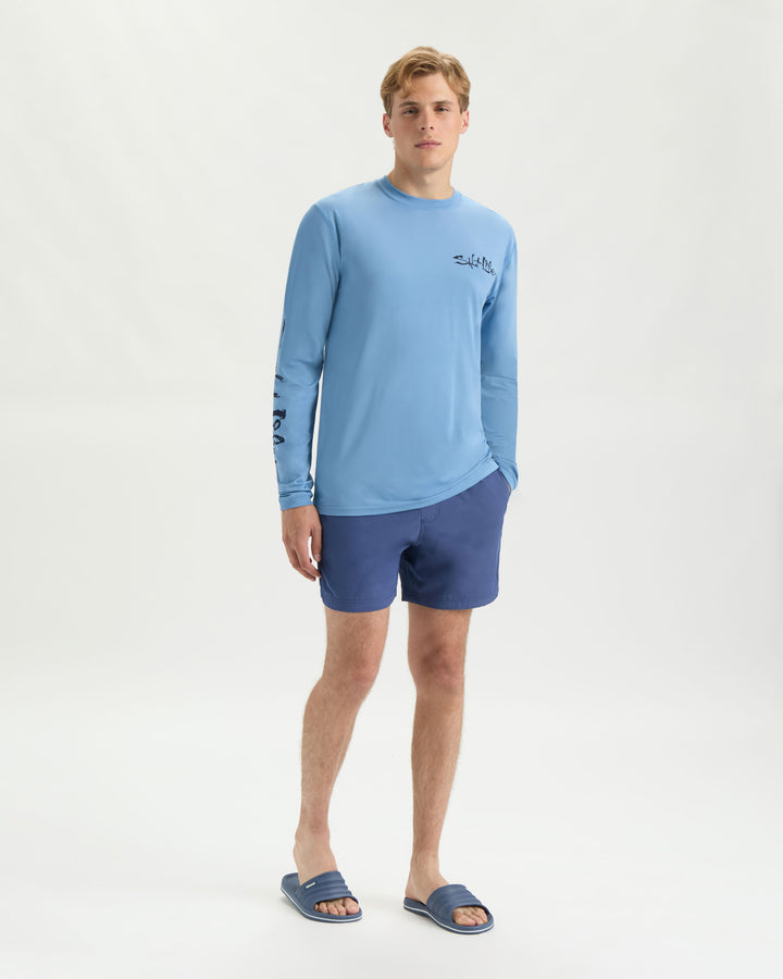 Men's Sailfish N' Bones SLX Performance Long Sleeve Shirt