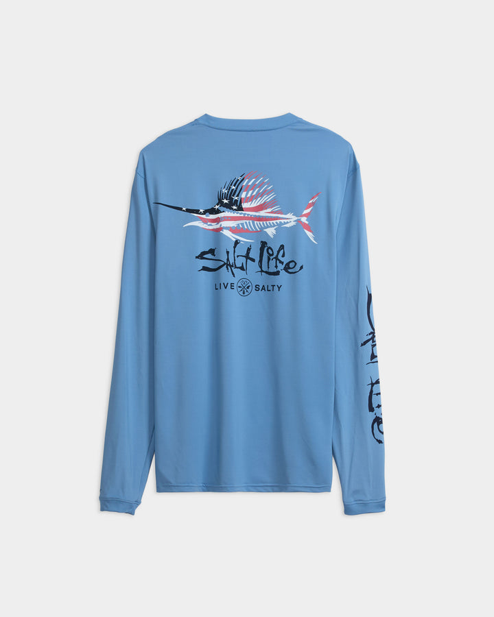 Men's Sailfish N' Bones SLX Performance Long Sleeve Shirt