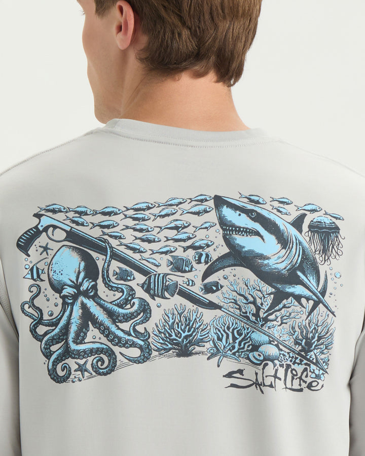 Men’s Underwater Diving SLX Performance Long Sleeve Shirt