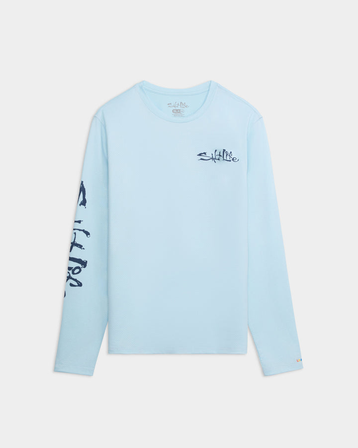 Men’s Salt Water Perforated SLX Performance Tee