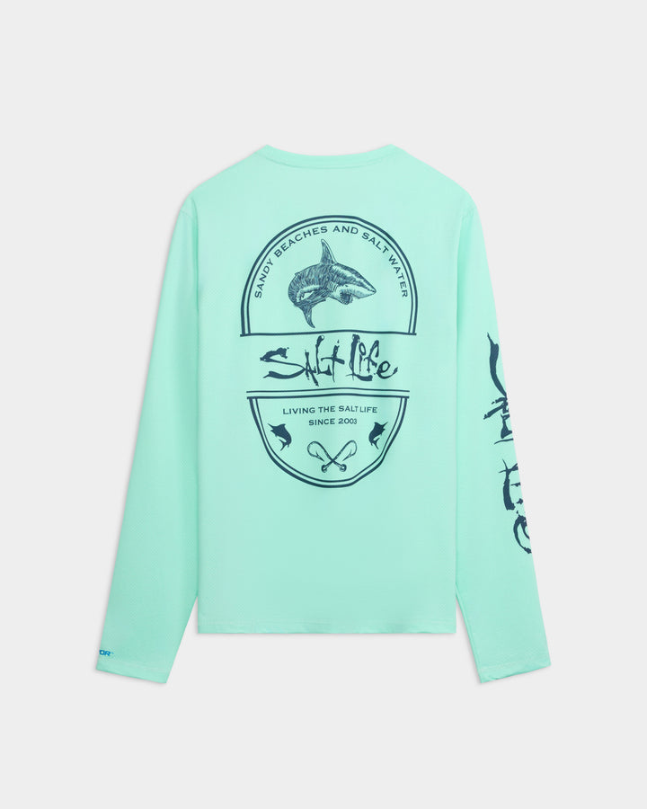 Men’s Salt Water Perforated SLX Performance Tee