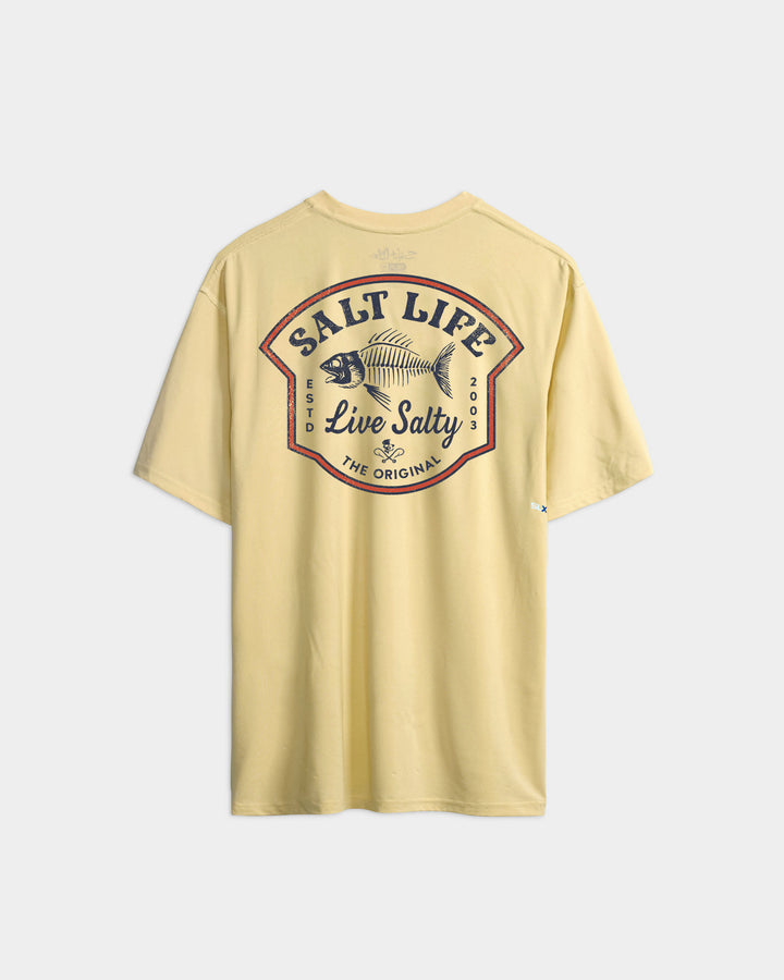Men’s Bone Fish Crest SLX Performance Short Sleeve Tee