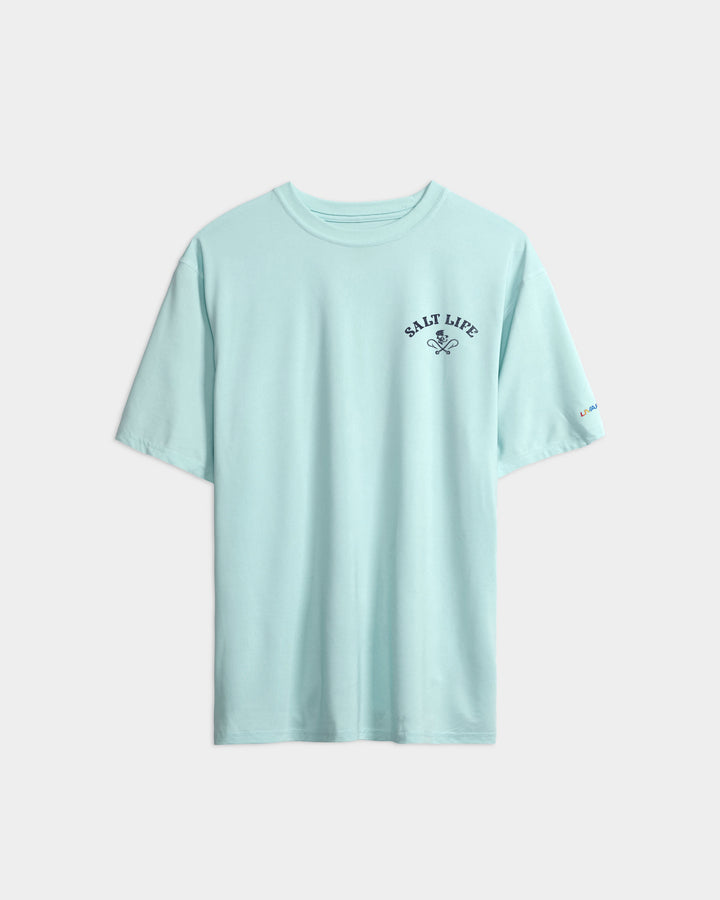 Men’s Bone Fish Crest SLX Performance Short Sleeve Tee