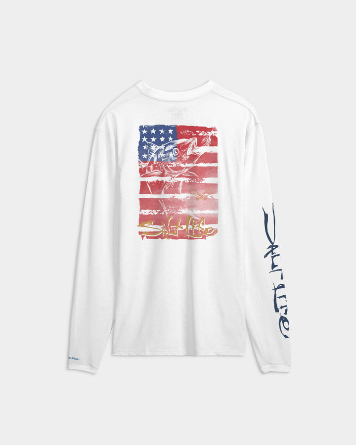 Men’s Americana Tuna SLX Performance  Long Sleeve Tee