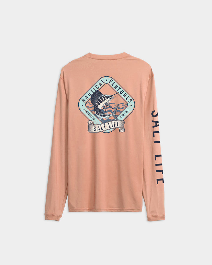 Men’s Nautical Ventures Long Sleeve SLX Performance Tee