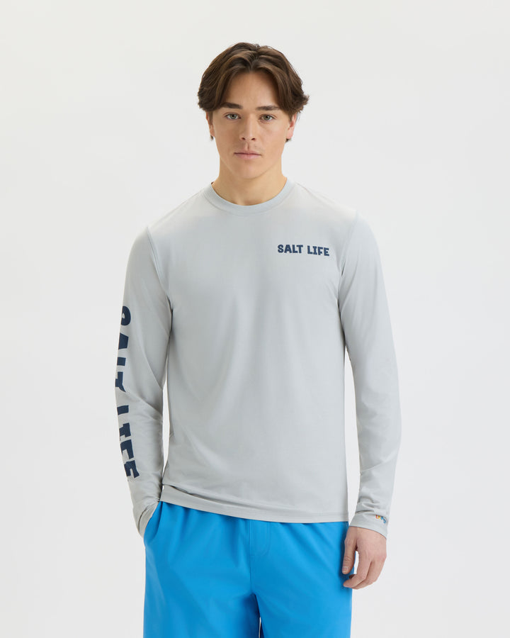 Men’s Salt Life Sunset Long Sleeve SLX Performance Tee