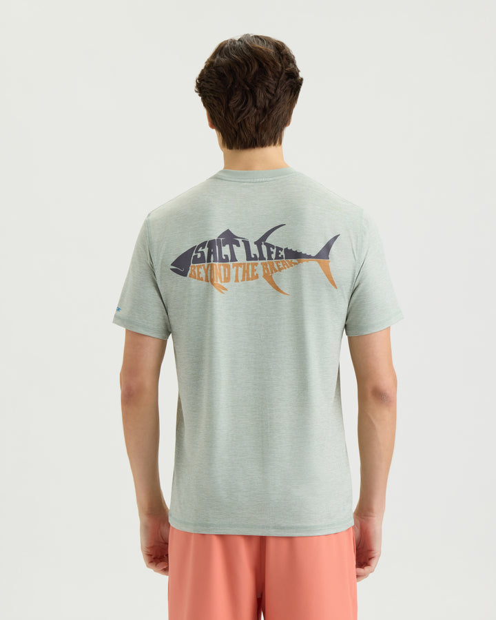 Men's Beyond the Break SS SLX Space Dye Tee