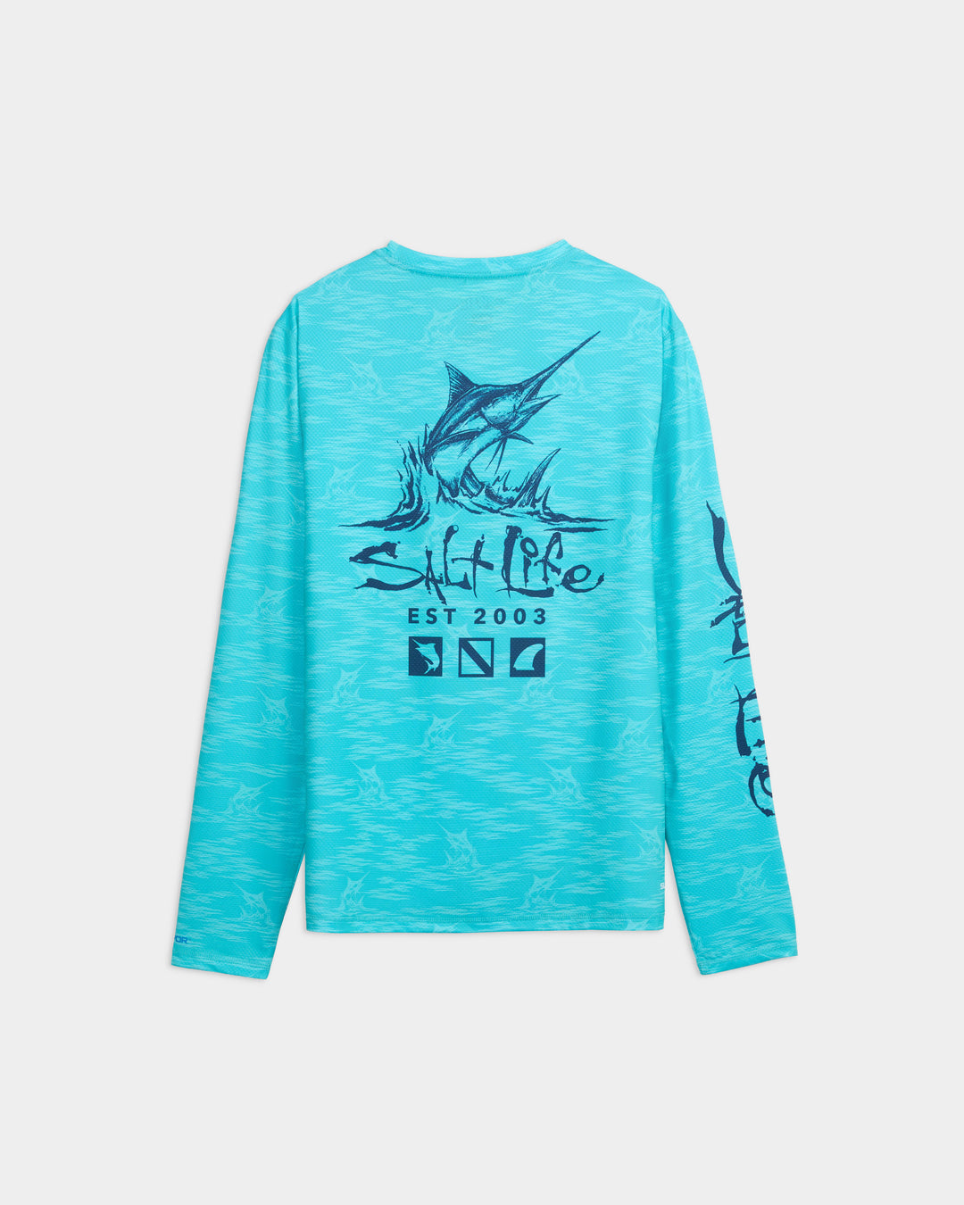 Men's Marline Drift LS SLX AOP Perforated Tee