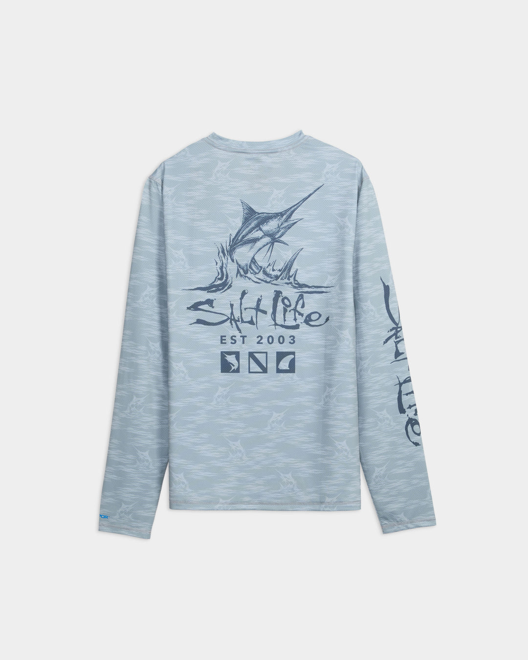 Men's Marline Drift LS SLX AOP Perforated Tee