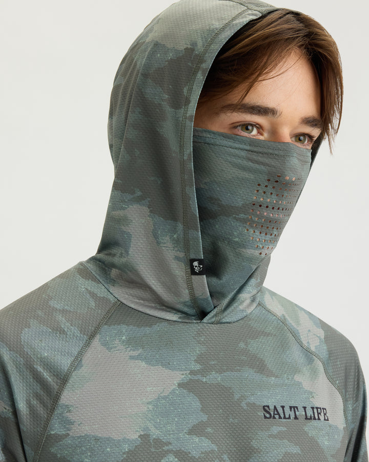 Men's Tidefall Camo SLX Perforated Hoodie